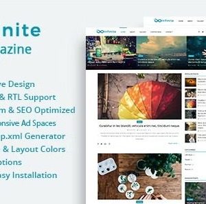 Infinite 4.3 – Blog & Magazine Script