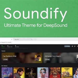 Soundify - The Ultimate DeepSound Theme v1.5.2