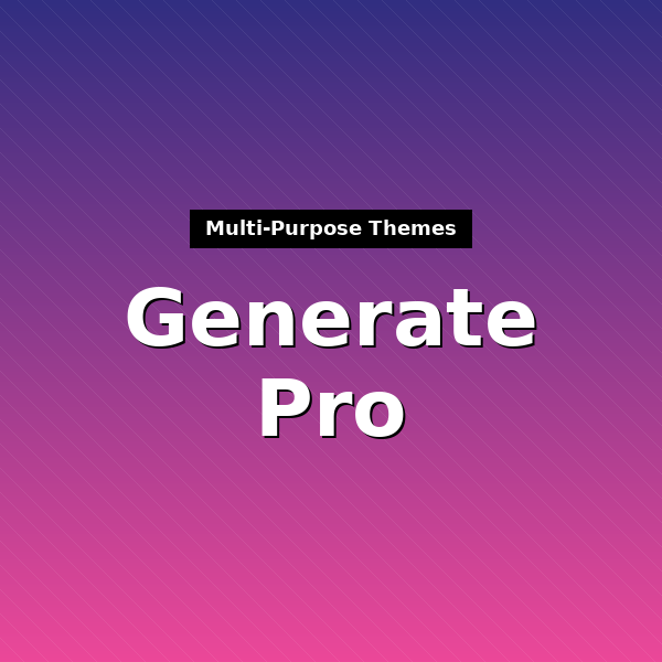 generate-pro-studiopress