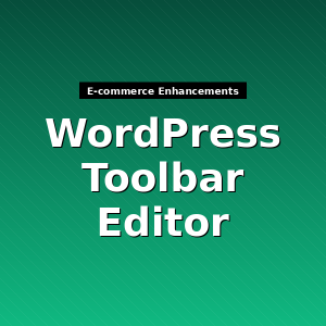 WordPress Toolbar Editor